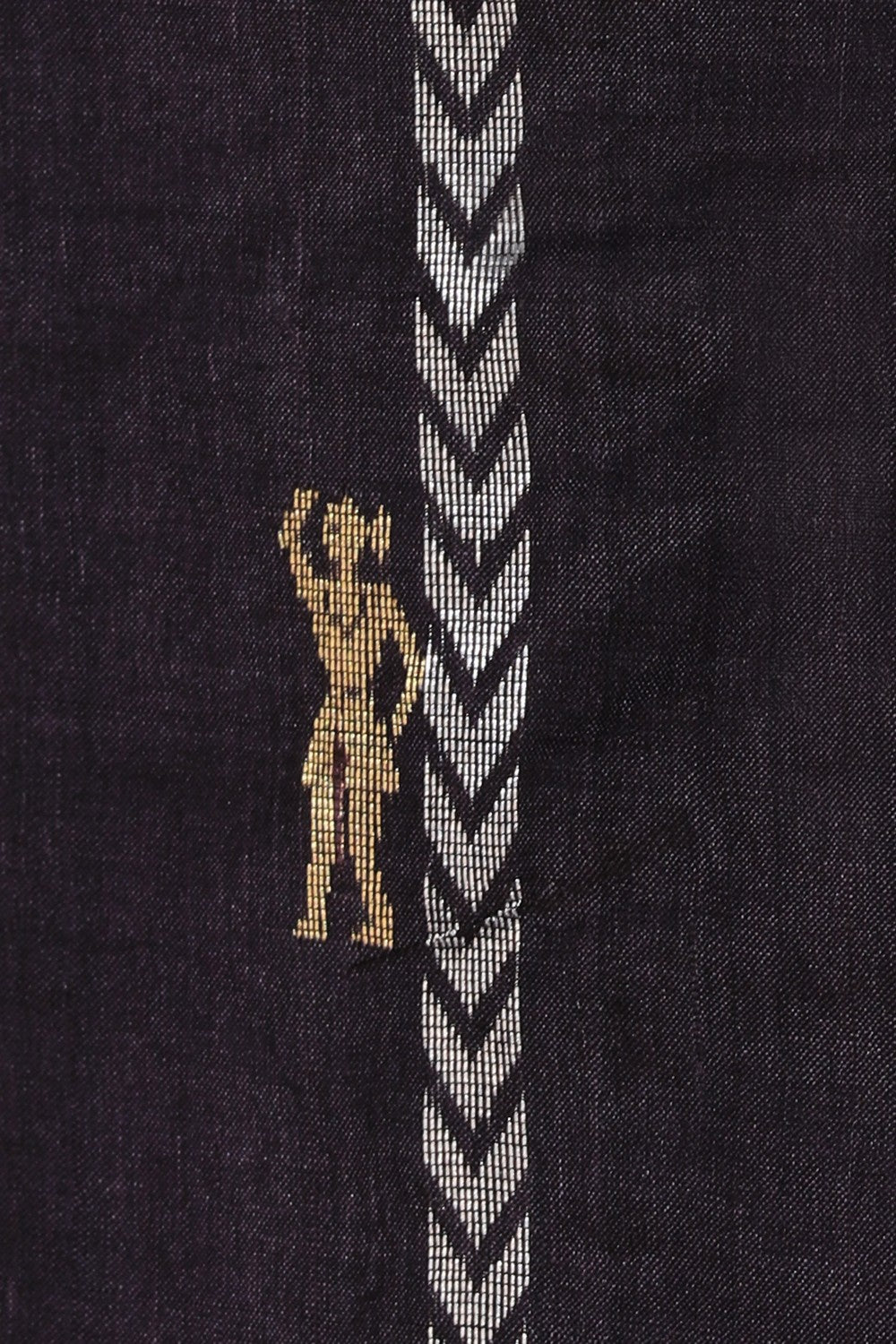 Image of Tussar Silk Coffee Brown Saree